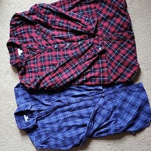 Bundle of J. Jill Flannel Shirts